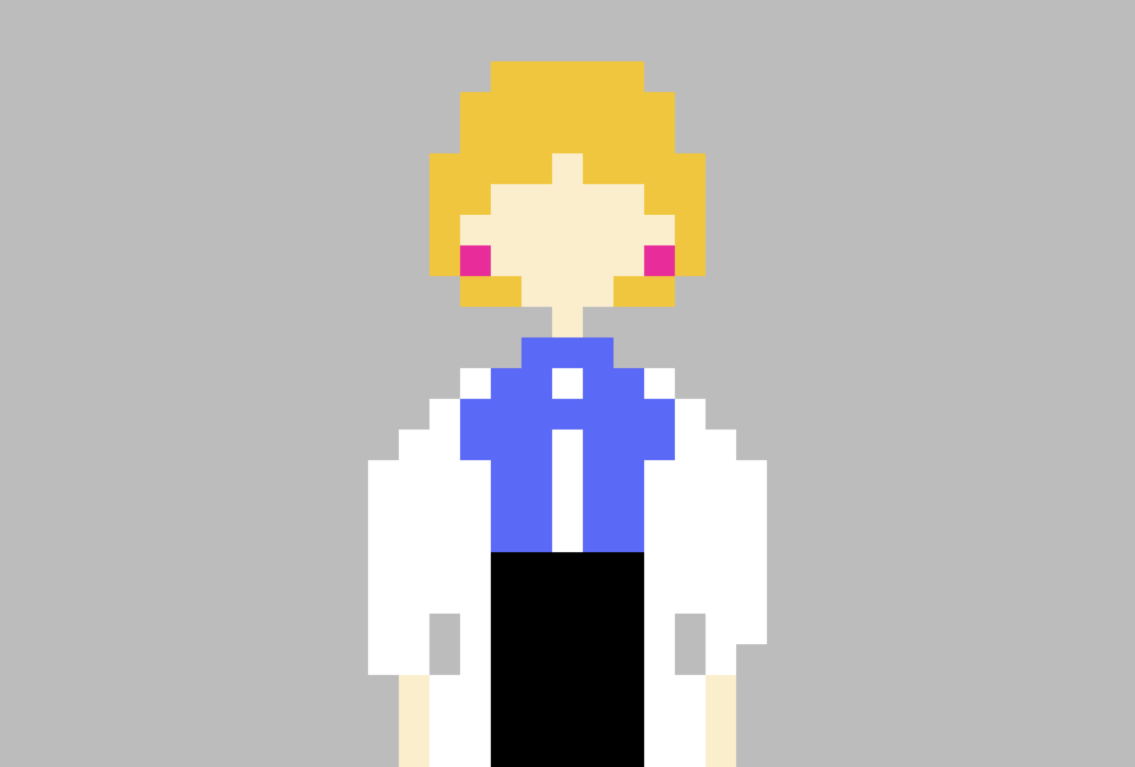 リツコさんのドット絵