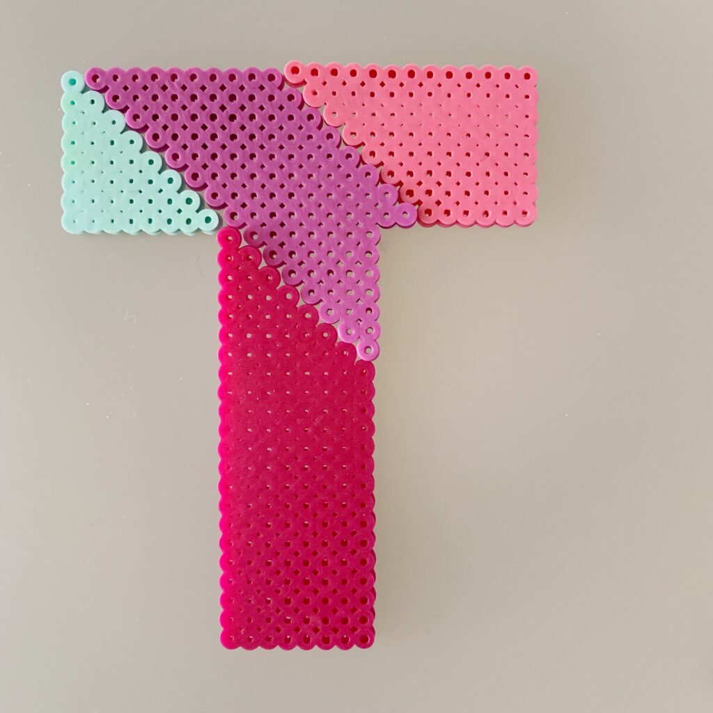TパズルのTの作り方
