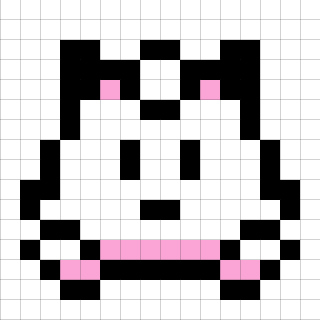 金銀の幻のミニゲームに登場するドット絵