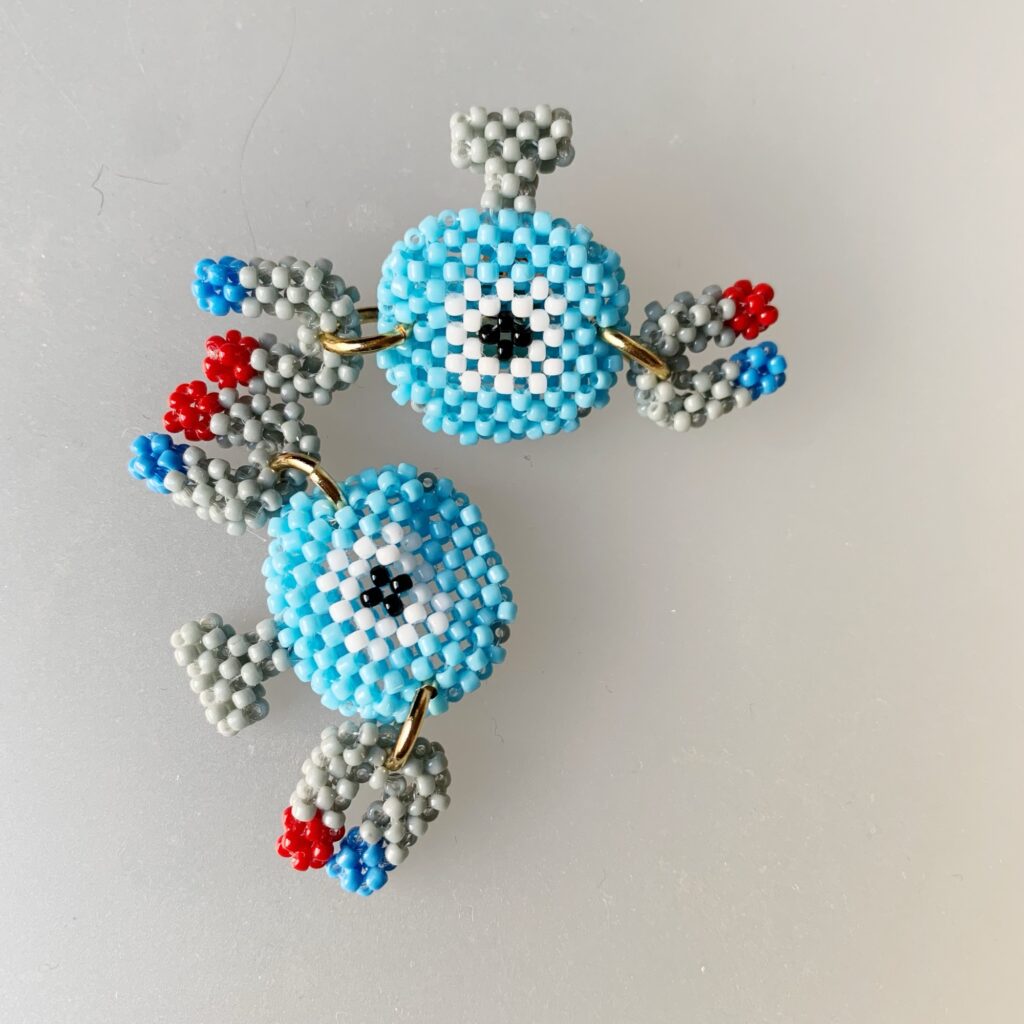 コイルをレアコイルに進化させている過程