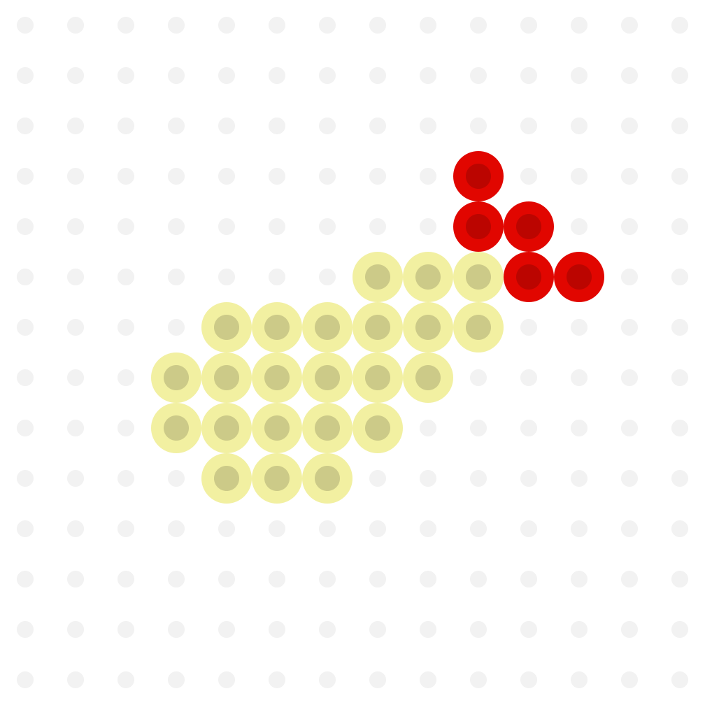 天ぷらアイロンビーズ図案(スクエア型)